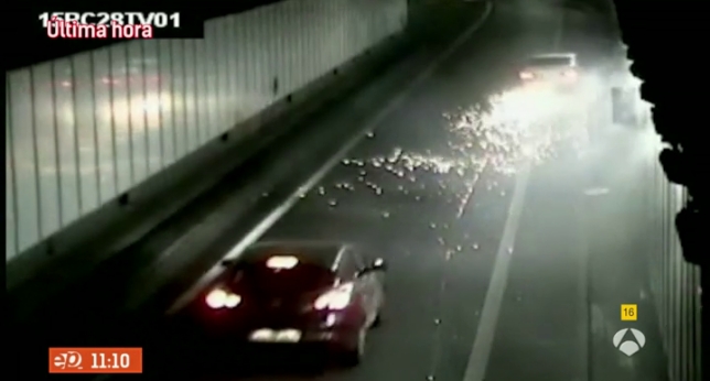 Interceptados tres atracadores que huían a 200 km/h por la M-30 tras atracar un hotel